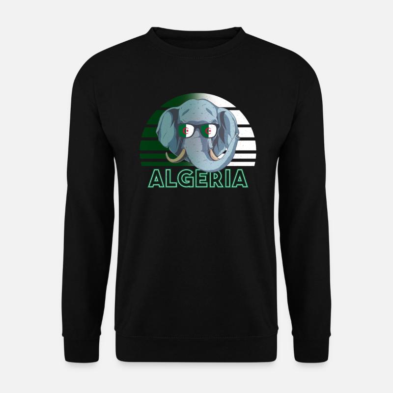 Algeria - Unisex Sweatshirt - black