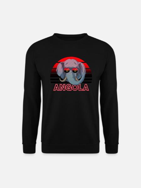 Angola - Unisex Sweatshirt - black