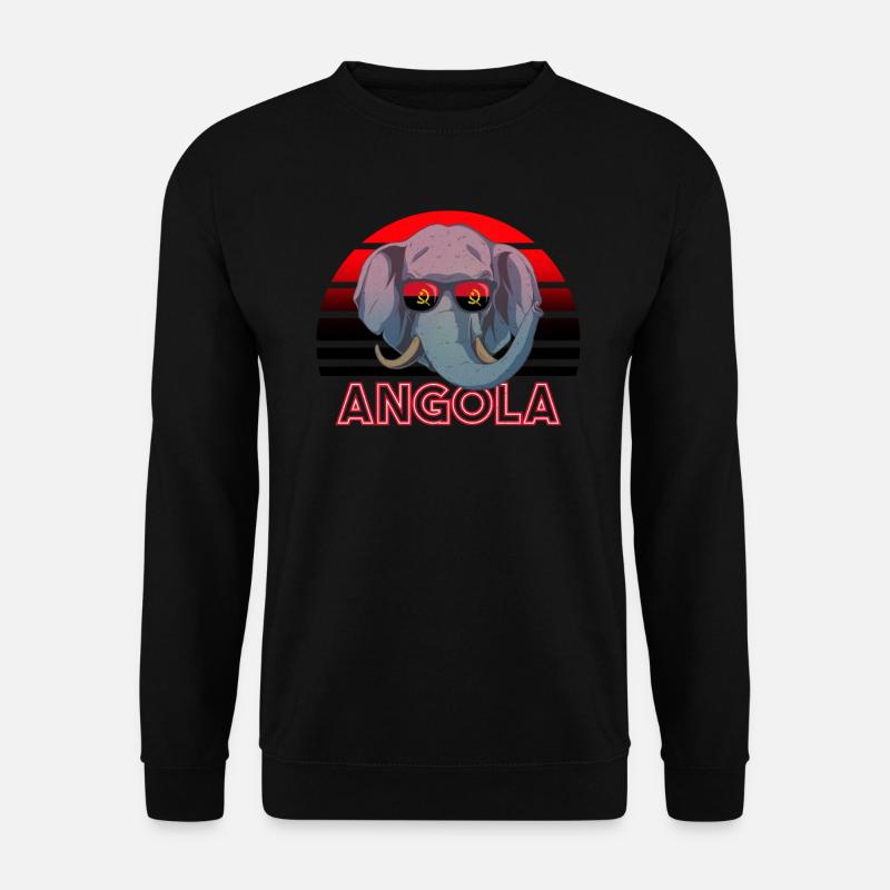 Angola - Unisex Sweatshirt - black