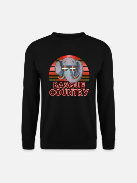 Basque Country - Unisex Sweatshirt - black