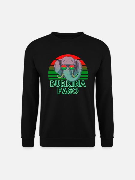 Burkina Faso - Unisex Sweatshirt - black