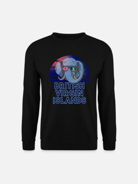 British Virgin Islands - Unisex Sweatshirt - black