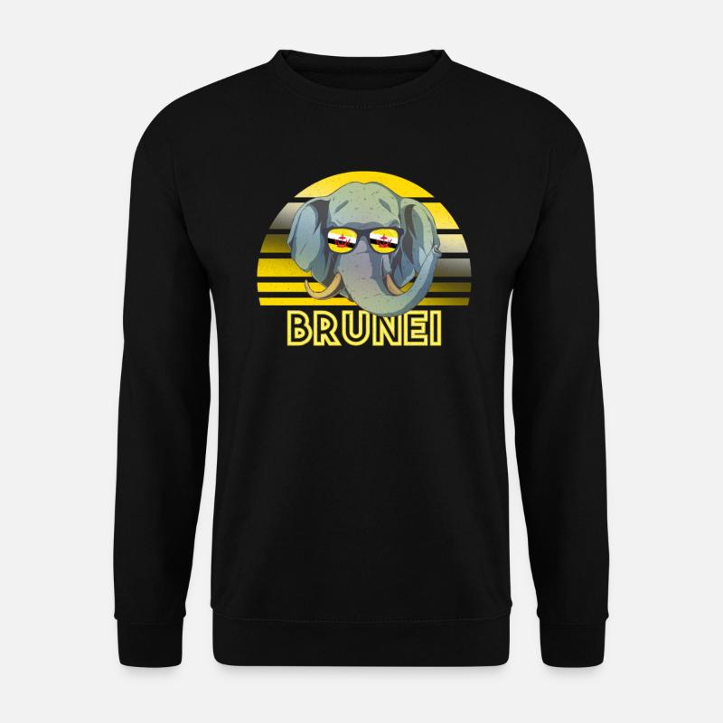 Brunei - Unisex Sweatshirt - black