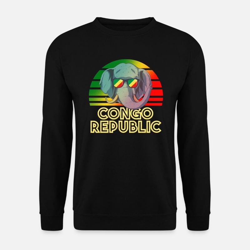 Congo Republic - Unisex Sweatshirt - black