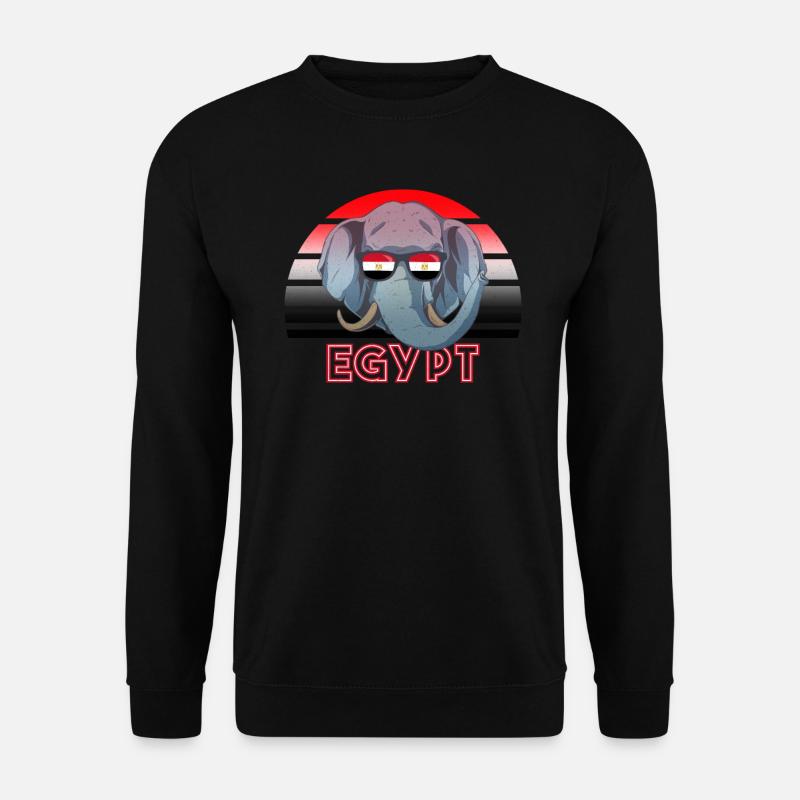 Ägypten - Unisex Pullover - Schwarz