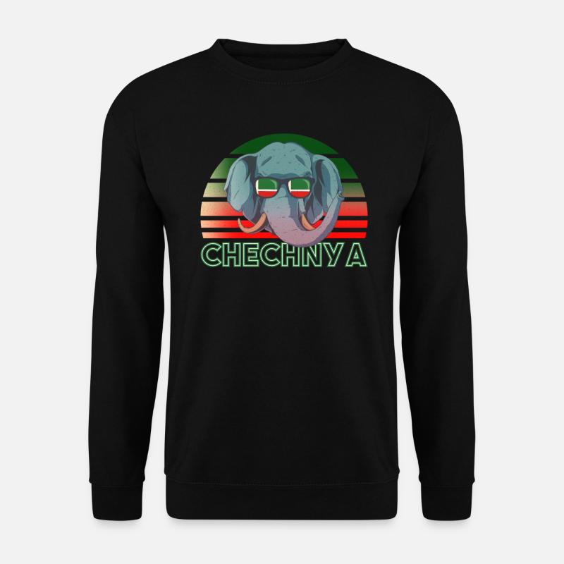 Tschetschenien - Unisex Pullover - Schwarz