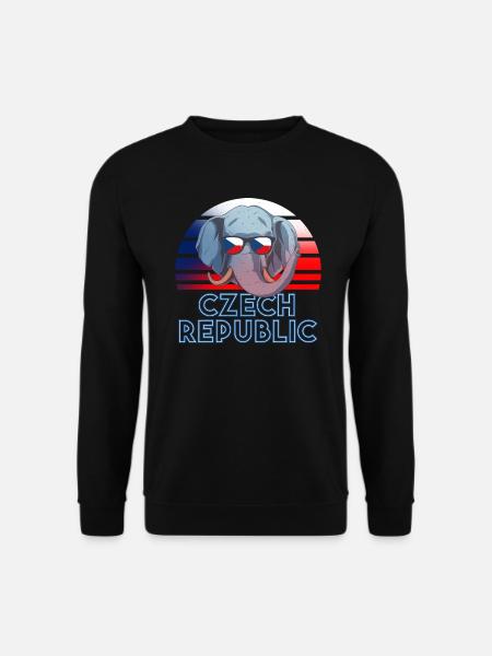 Czech Republic - Unisex Sweatshirt - black
