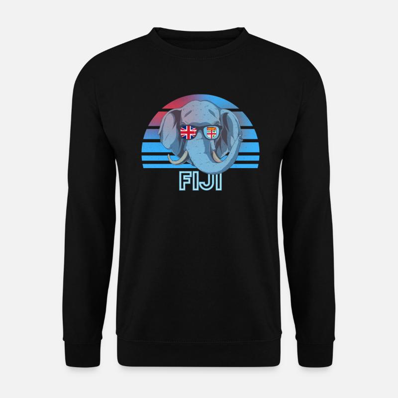 Fidschi - Unisex Pullover - Schwarz