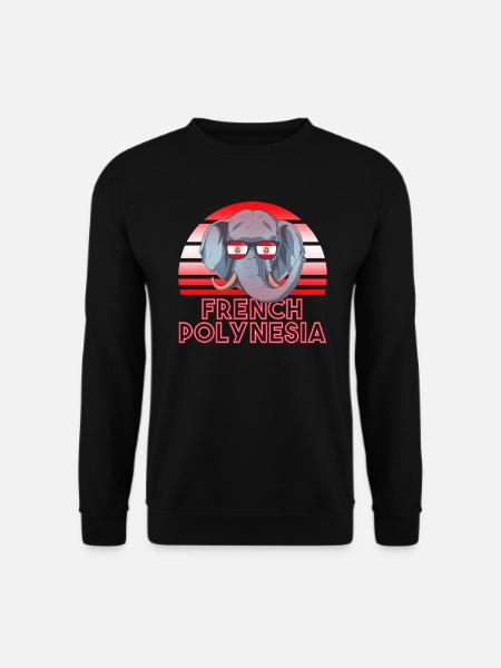 French Polynesia - Unisex Sweatshirt - black