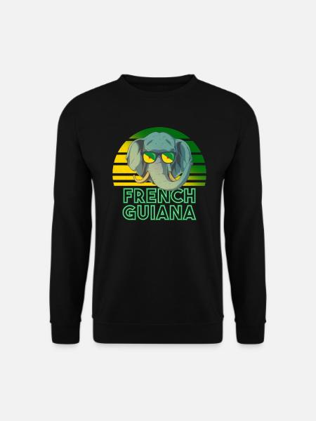 French Guiana - Unisex Sweatshirt - black