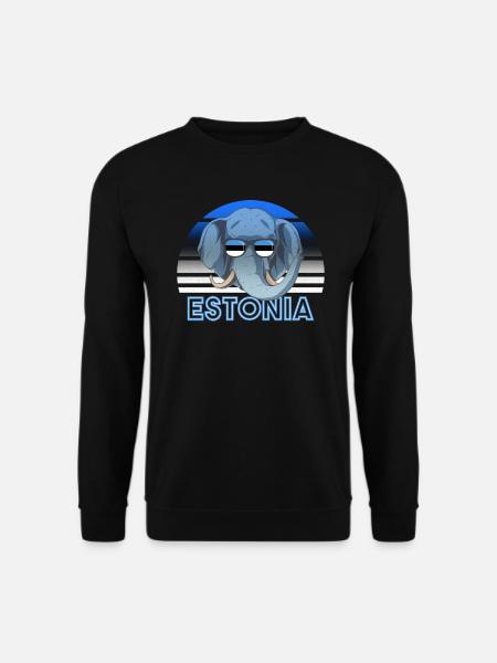Estonia - Unisex Sweatshirt - black