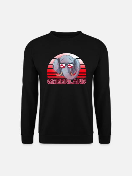Grönland - Unisex Pullover - Schwarz