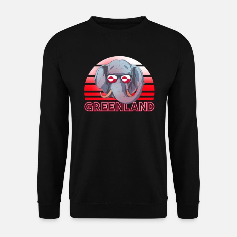 Greenland - Unisex Sweatshirt - black