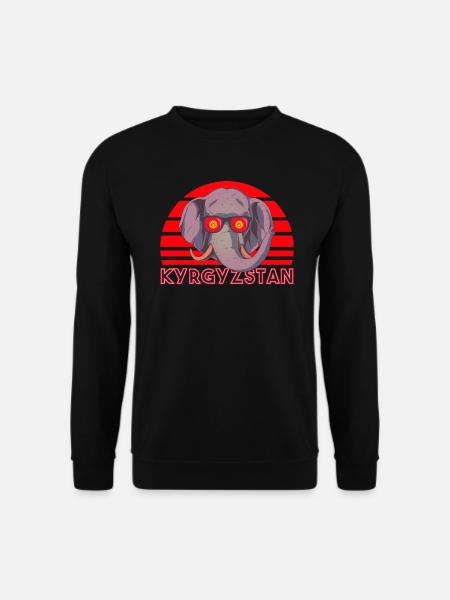 Kyrgyzstan - Unisex Sweatshirt - black
