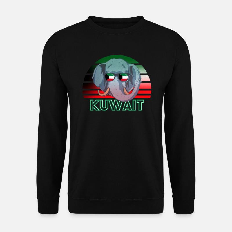 Koweït - Sweat-shirt Unisexe - noir