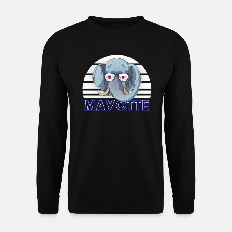Mayotte - Sweat-shirt Unisexe - noir