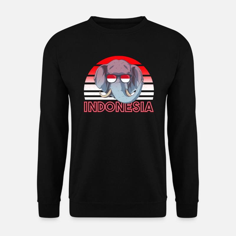 Indonesia - Unisex Sweatshirt - black
