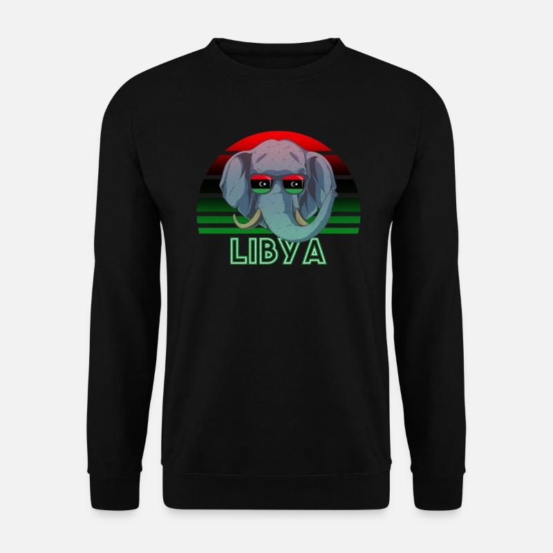 Libyen - Unisex Pullover - Schwarz