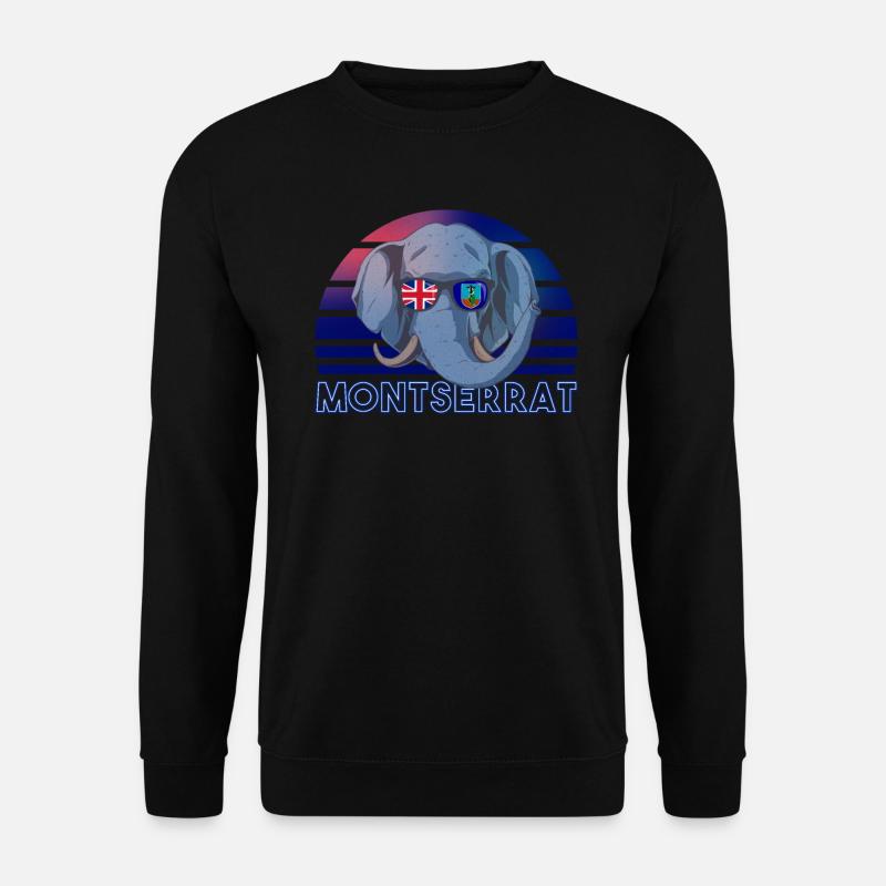 Montserrat - Sweat-shirt Unisexe - noir