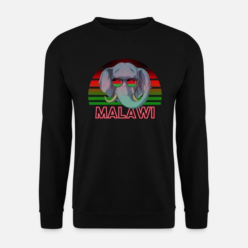 Malawi - Unisex Pullover - Schwarz