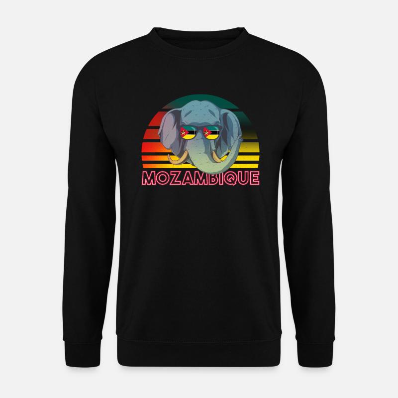 Mozambique - Unisex Sweatshirt - black