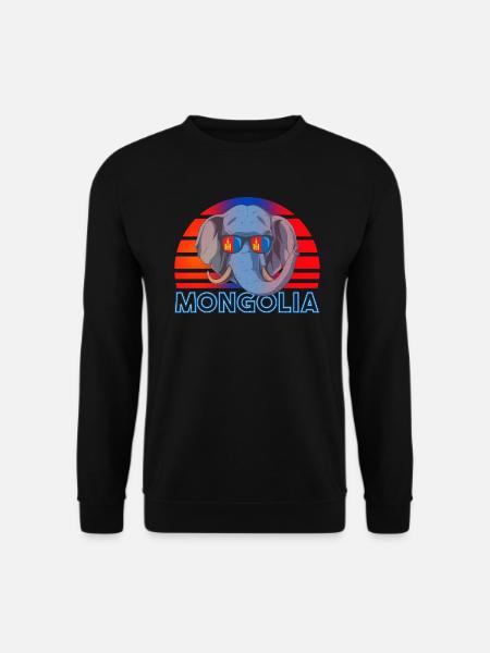 Mongolia - Unisex Sweatshirt - black