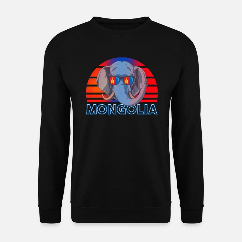Mongolia - Unisex Sweatshirt - black