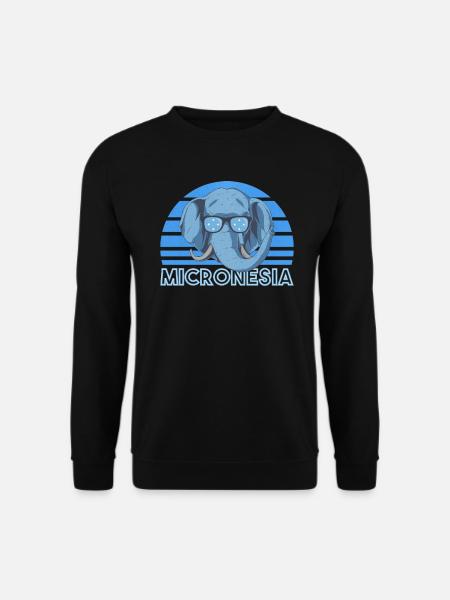 Micronesia - Unisex Sweatshirt - black