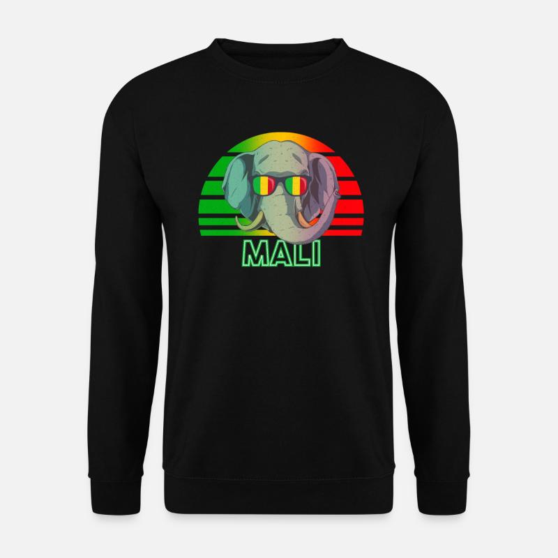 Mali - Unisex Sweatshirt - black