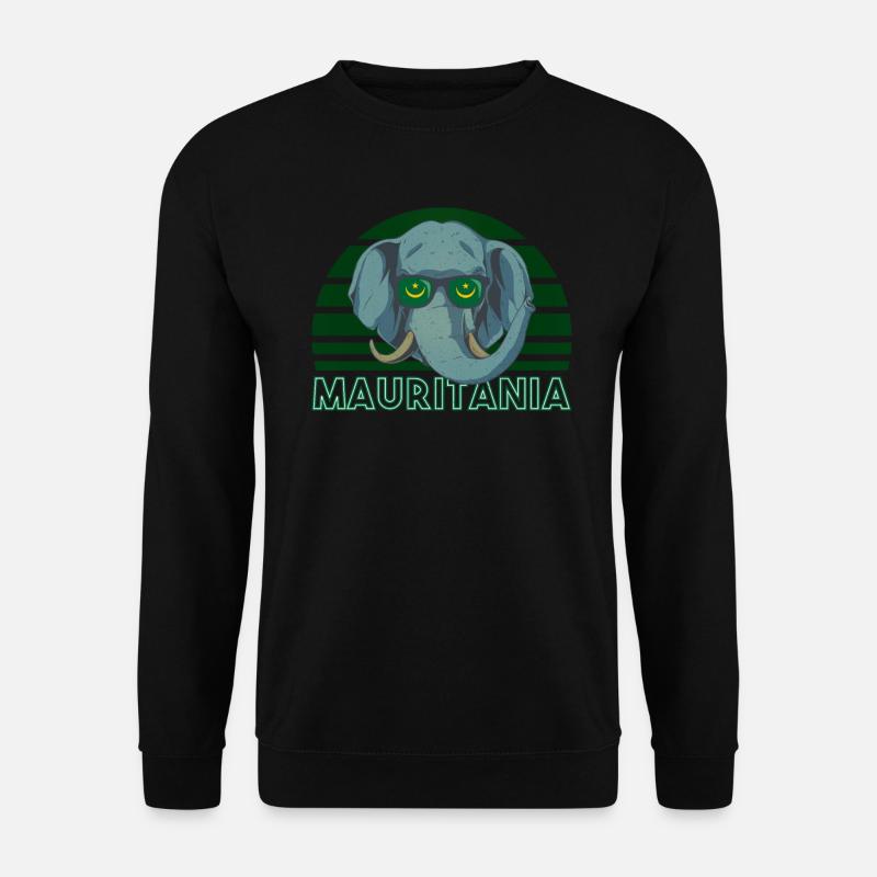 Mauretanien - Unisex Pullover - Schwarz
