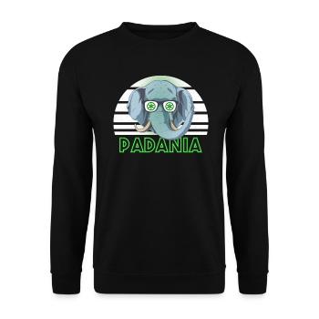 Padanien - Unisex Pullover - Schwarz - Vorne - Alina (178cm) & Michal (187cm)