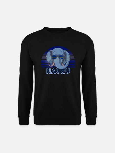 Nauru - Unisex Sweatshirt - black
