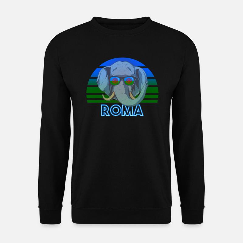 Roma - Unisex Pullover - Schwarz