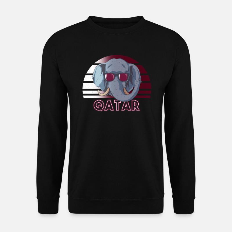 Qatar - Unisex Sweatshirt - black