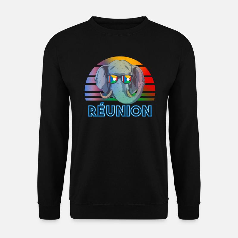 Réunion - Unisex Sweatshirt - black
