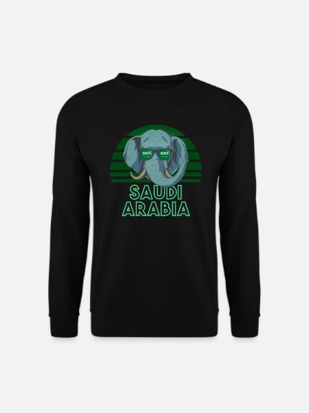 Saudi Arabia - Unisex Sweatshirt - black