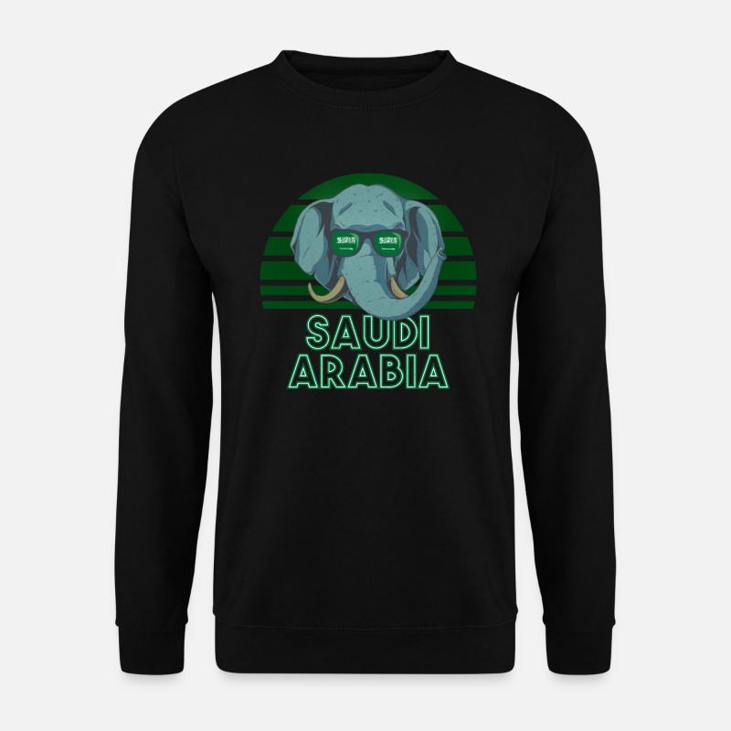 Saudi Arabia - Unisex Sweatshirt - black