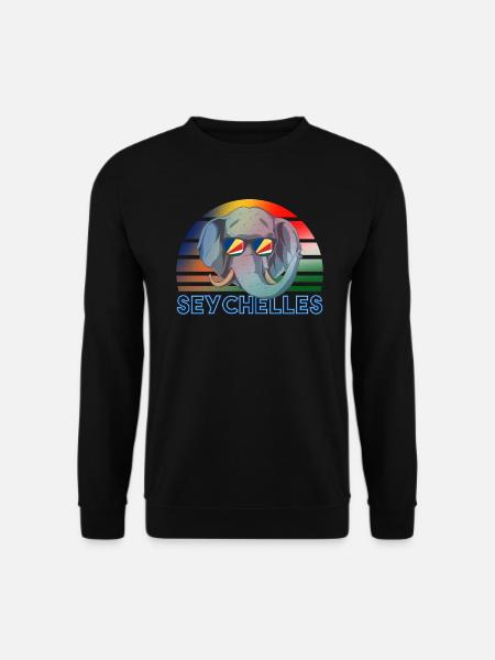 Seychellen - Unisex Pullover - Schwarz