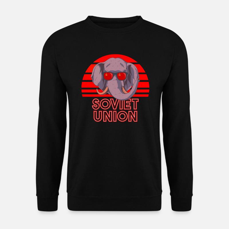 Union soviétique - Sweat-shirt Unisexe - noir