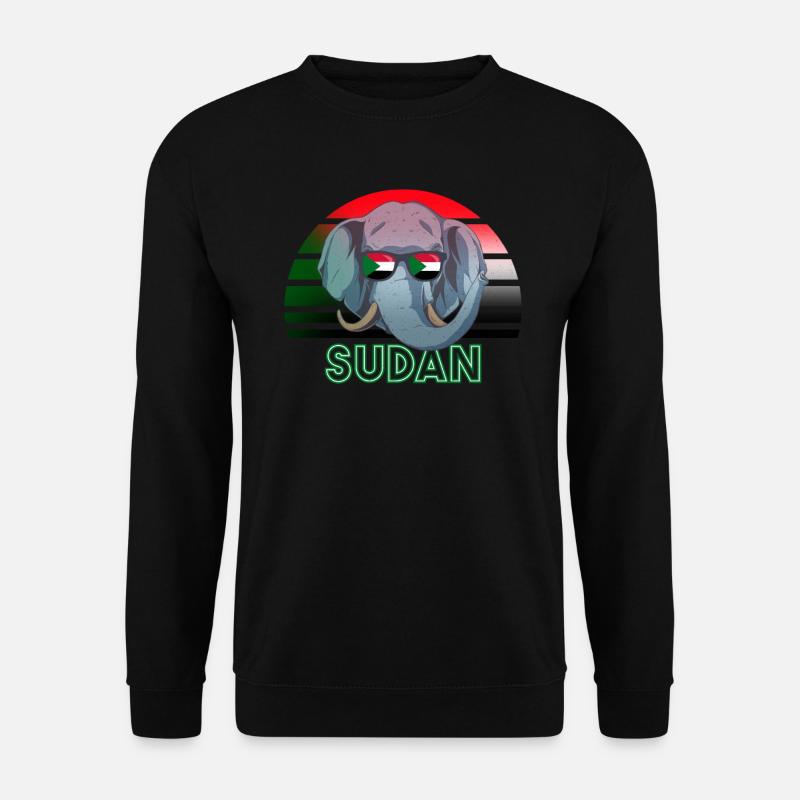 Sudan - Unisex Sweatshirt - black