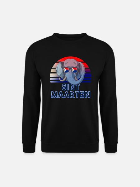 Sint Maarten - Unisex Sweatshirt - black