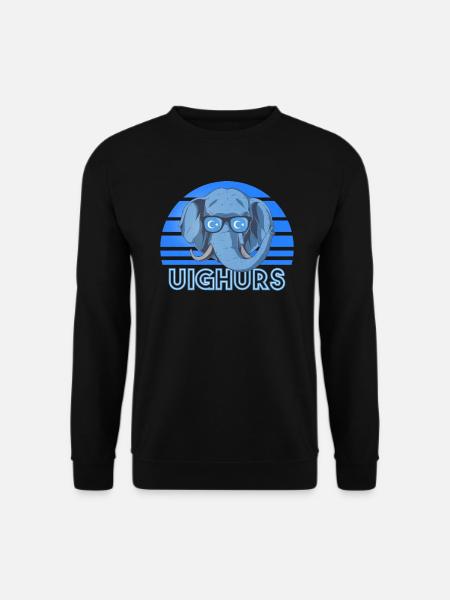 Ouïghours - Sweat-shirt Unisexe - noir