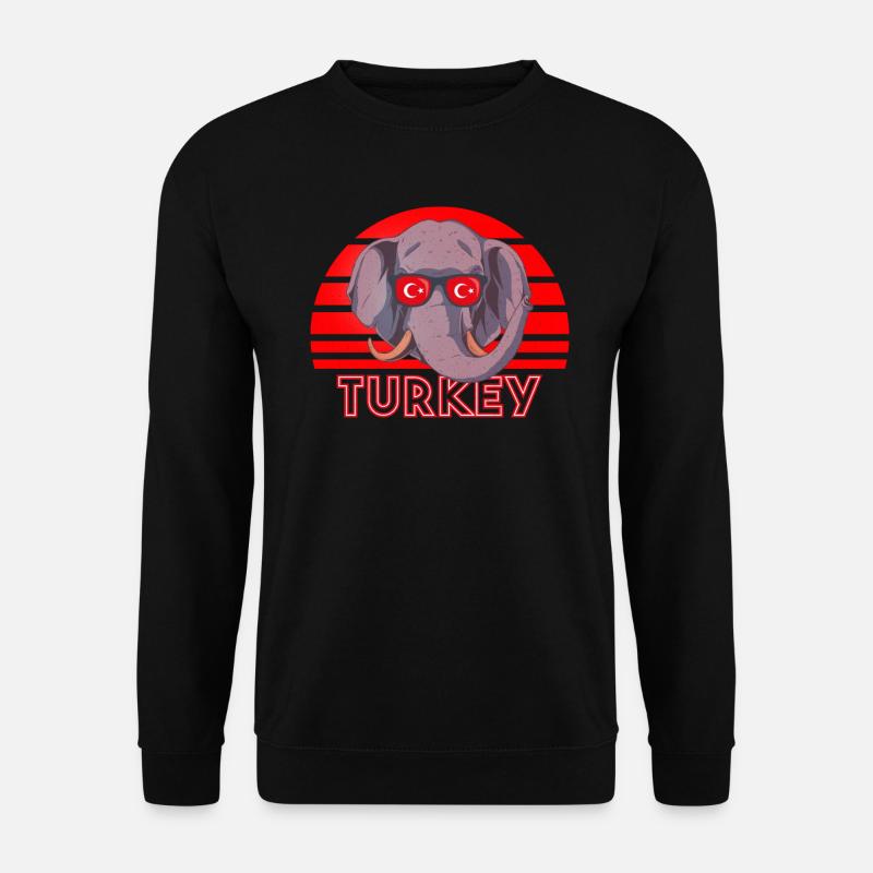 Türkei - Unisex Pullover - Schwarz