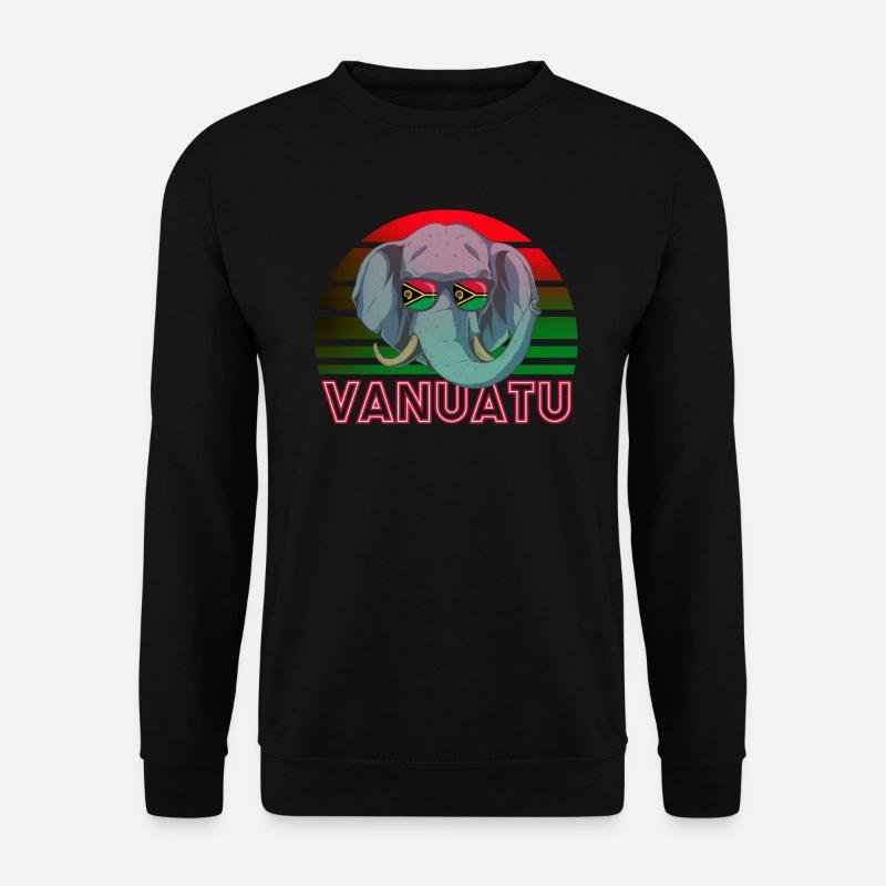 Vanuatu - Unisex Pullover - Schwarz