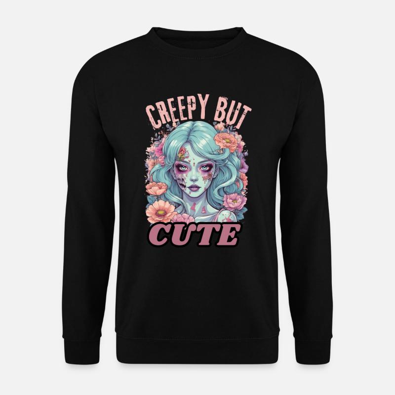 Effrayant mais mignon. - Sweat-shirt Unisexe - noir