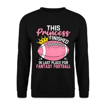Cette princesse a terminé à la dernière place FFL Girls - Sweat-shirt Unisexe - noir - Devant - Alina (178cm) & Michal (187cm)
