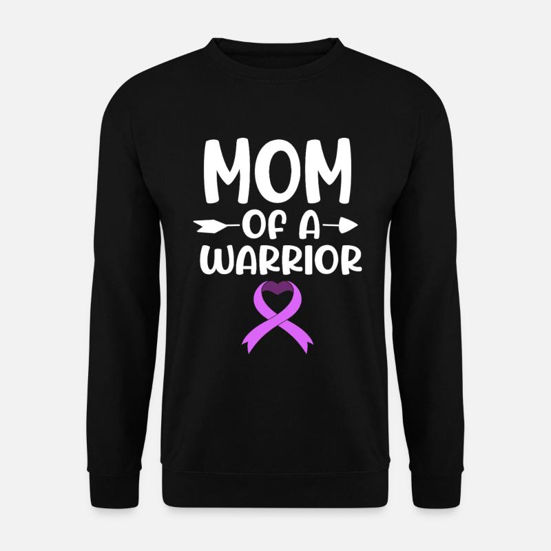 Mutter Einer Kriegerin Endokrine Drüse Bauchspeicheldrüse - Unisex Pullover - Schwarz