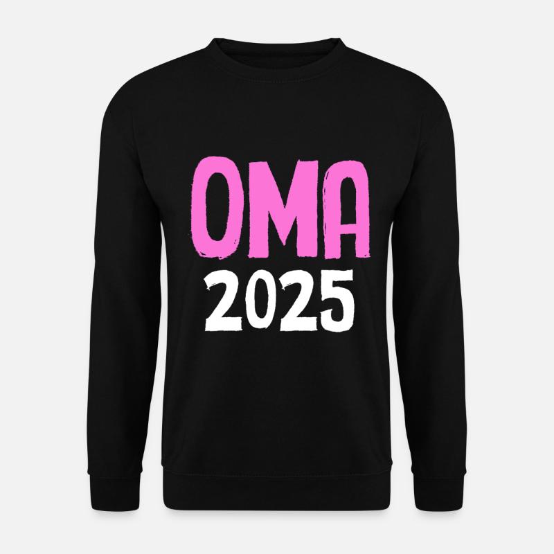 Oma 2025 - Unisex Pullover - Schwarz
