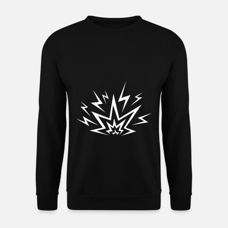 Explosion comique - Sweat-shirt Unisexe - noir