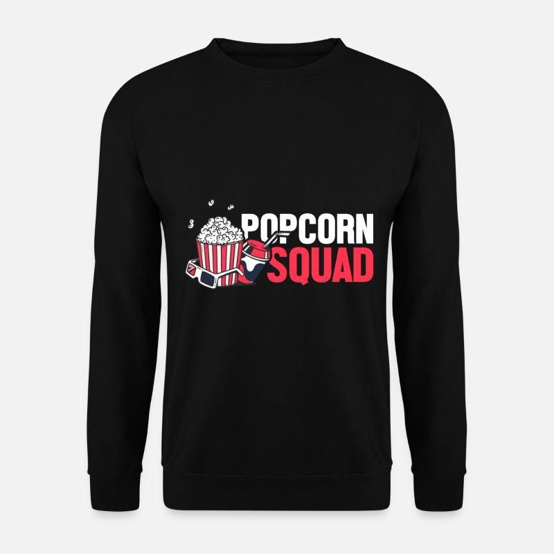 Popcorn - Sweat-shirt Unisexe - noir